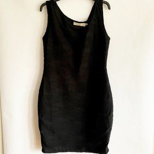 Sleeveless Black Dress - Size Medium
